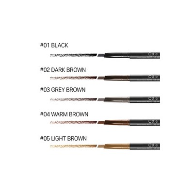 Natural Drawing Eyebrow Pencil #02 Dark Brown, Карандаш для бровей