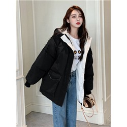 Стеганая куртка 2020 Новая Женская корейская версия свободной пуховой хлопчатобумажной одежды зимняя куртка укороченная хлебная одежда щука одежда хлопчатобумажная одежда