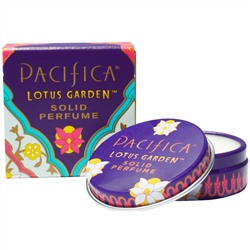 Pacifica, Твердый парфюм, сад лотосов, 0,33 унции (10 г)
