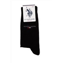 U.S. Polo Assn. Erkek Siyah Çorap US.01.7012