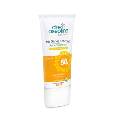 [CIRE ASEPTIN] Лосьон для для сухой/нормальной кожи лица СОЛНЦЕЗАЩИТНЫЙ 50 SPF Face Sun Protect, 50 мл