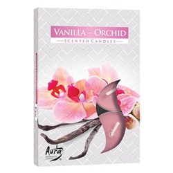Чайные свечи Ваниль-Орхидея 6 шт