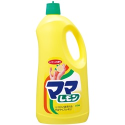 Средство LION Mama Lemon для мытья посуды аромат лимона бутылка с крышкой 2150 мл