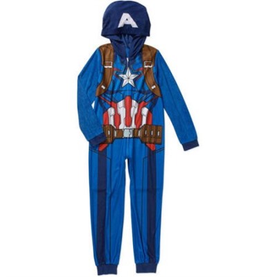 Boys Licensed Hooded Pajama Onesie Union Suit, Available in 8 Characters.