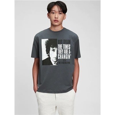 Teen | Bob Dylan 100% Organic Cotton Graphic T-Shirt