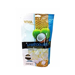 Кокосовые цукаты VIVA 100 гр / VIVA coconut dehydrated 100 g