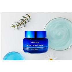 Успокаивающий крем для лица с экстрактом голубой ромашки Mamonde Blue Chamomile Soothing Repair Cream