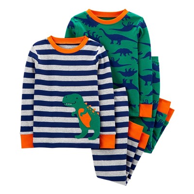 Carter's | Toddler 4-Piece 100% Snug Fit Cotton PJs