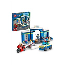 LEGO ® City Polis Merkezi Takibi 60370 - 4 Yaş ve Üzeri Çocuklar için Oyuncak Yapım Seti (172 Parça)