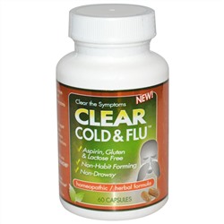 Clear Products, Clear Cold & Flu, 60 капсул