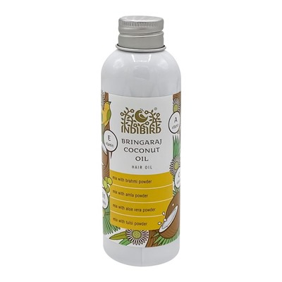 INDIBIRD Bhringaraj coconut hair oil Масло для волос Брингарадж на кокосе 150мл