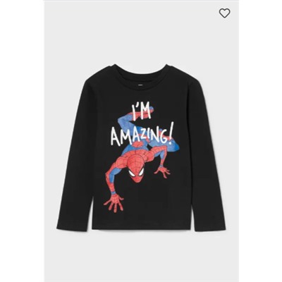 1 / 2 Spider-Man - Langarmshirt