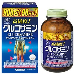 Orihiro Glucosamine 1500 mg Орихиро Глюкозамин на 90 дней 900 таблеток