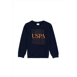 Çocuk Lacivert Bisiklet Yaka Sweatshirt