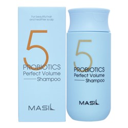 MASIL 5 PROBIOTICS PERFECT VOLUME SHAMPOO Шампунь для увеличения объема волос с пробиотиками 150мл