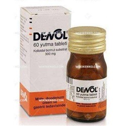 DENOL 300 mg 60 tablet (аналог ДЕ-НОЛ)