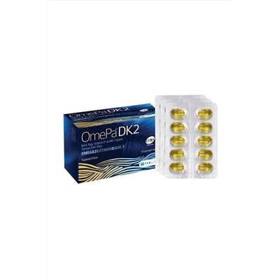 Omepa Dk2 Omega 3 Vitamin D Mk-7 50 Yumuşak Kapsül 8680133000447