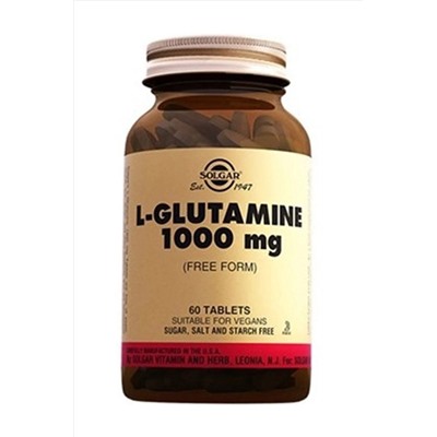 Solgar L-glutamine 1000 Mg 60 Tablet 5492