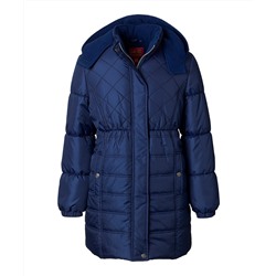 Navy Quilted Puffer Coat - Toddler & Girls | zulily