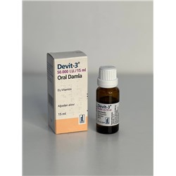 Капли DEVIT-3 Oral Damla 50.000 I.U./15 ml