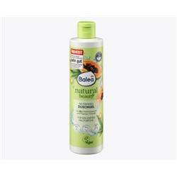 Natural Beauty Dusche Papaya-Extrakt & Bio-Hanfsamenöl, 250 ml