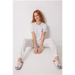 Pijama manga corta waffle Miffy