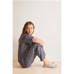 Pijama camisero Capri gris
