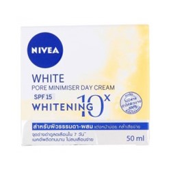 Дневной осветляющий крем, сужающий поры от Nivea (SPF15) 50 мл / Nivea white SPF15 pore Minimiser Day cream 50 ml
