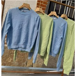 Шерстяной пуловер с длинными рукавами и круглым вырезом MANG*O (экспорт в Испанию)