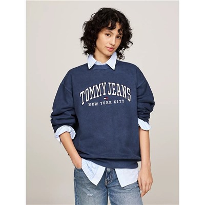 Tommy Jeans Embroidered Classic Tommy Logo Sweatshirt