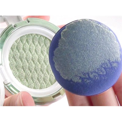 Цветной праймер-база под макияж Laneige Skin Veil Base Cushion SPF22/PA++ тон зеленый (Light Green)
