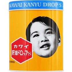 Kawai Kanyu Drop S Каваи Жир печени трески для детей с витаминами А и D  300 шт
