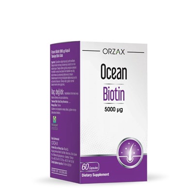 Ocean Biotin 60 капсул Orzax