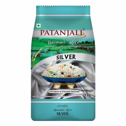 PATANJALI Silver Basmati Rice Рис Басмати премиум 1кг