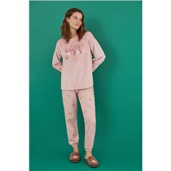 Pijama polar rosa Manolo Bakes