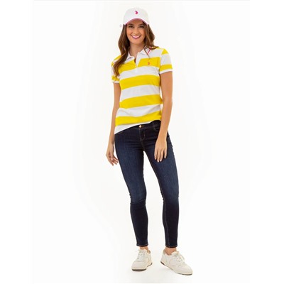 RUGBY STRIPE POLO SHIRT