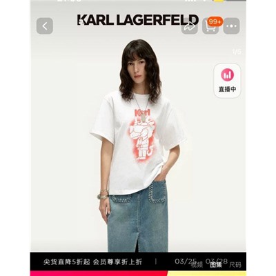 Новые модели футболок  Kar*l Lagerfel*d