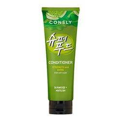 CONSLY Seaweed &amp; Matcha Conditioner for Strength &amp; Shine Кондиционер с экстрактами водорослей и зеленого чая Матча для силы и блеска волос 250мл