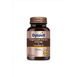 Dynavit Magnesium Citrate 200 Mg Vitamin D / 60 Tb 60Tablet
