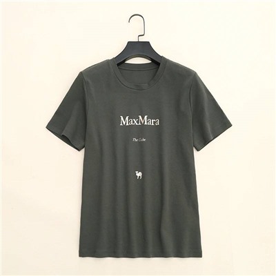 Ma*xMar*a ♥️ высококачественная реплика✔️ женские футболки с принтом из мягкого и нежного хлопка
