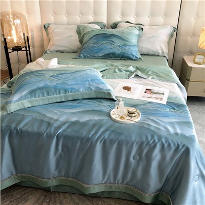 Наборы постельного австрийского летнего одеяла Lenzing Tencel, тонкое одеяло из ледяного шелка
