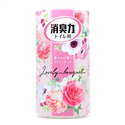 ST Shoushuuriki Aroma Style Ароматизатор для туалета жидкий аромат благоухающих розовых цветов 400 мл