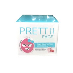 Маска для лица с розовой глиной от Prettii Face 70 мл / Prettii Face Pink Clay Face Mask 70 ml