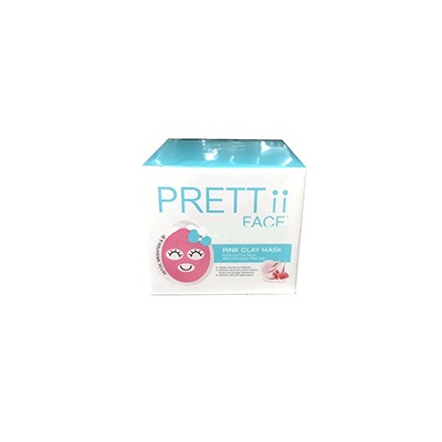 Маска для лица с розовой глиной от Prettii Face 70 мл / Prettii Face Pink Clay Face Mask 70 ml