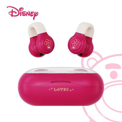 Беспроводная Bluetooth-гарнитура Disney клипсового типа, большая батарея, длительное время автономной работы, шумоподавление в играх, спортивный подарок