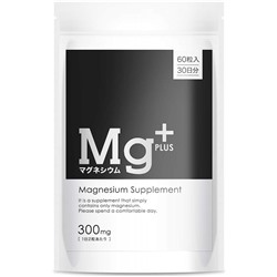 Magnesium Supplement Mg + plus Магний плюс на 30 дней