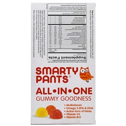 SmartyPants, Kids Complete, 15 Travel Packs, 4 Gummies Per Pack
