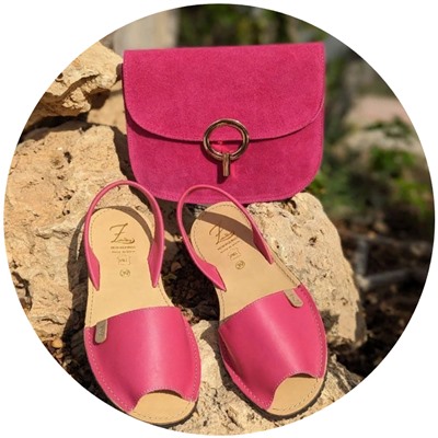 AB. Zapatos 320 FUXIA+AB.Z PELLE Djuli ser (410) fuxia АКЦИЯ