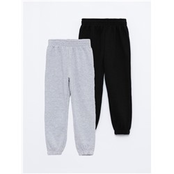 PACK OF 2 BASIC PLUSH TROUSERS