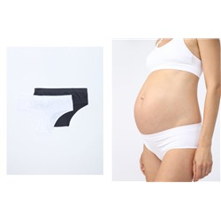 PACK OF 2 SEAMLESS MATERNITY BRIEFS